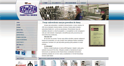 Desktop Screenshot of kompan.com.pl