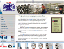 Tablet Screenshot of kompan.com.pl