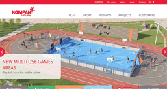 Desktop Screenshot of kompan.com.au